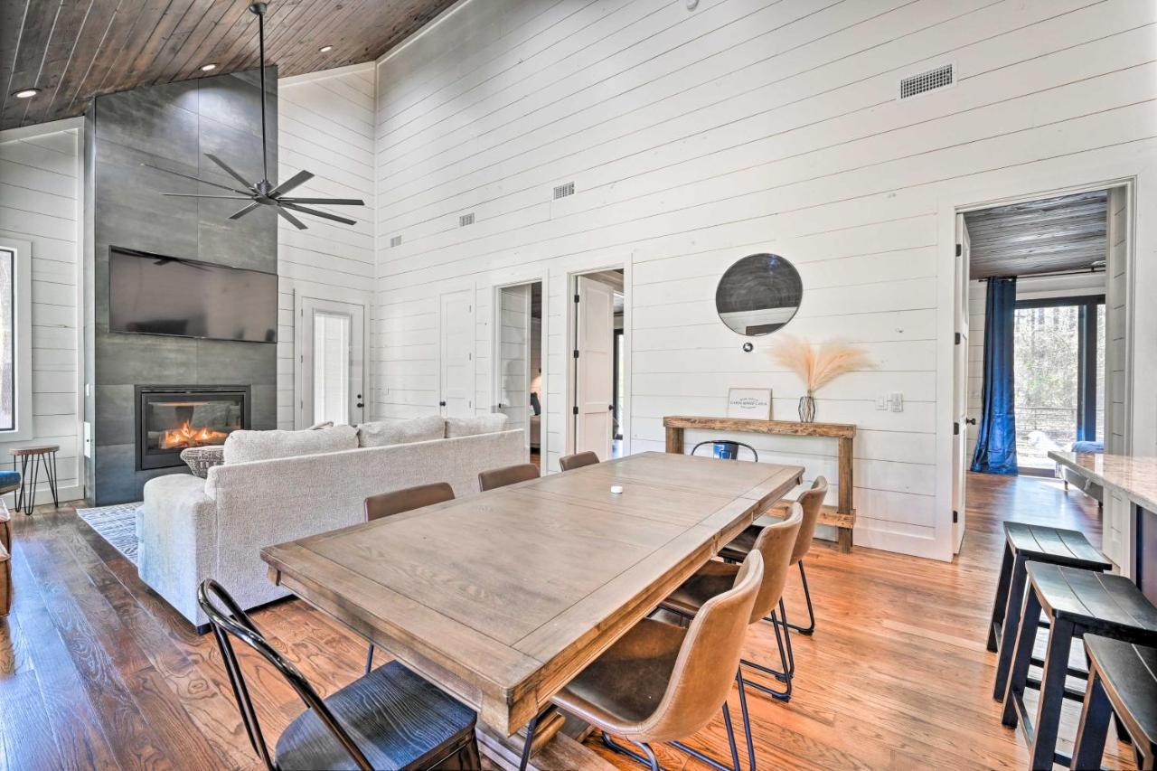 Private Hot Tub, Outdoor Fireplace Broken Bow Gem Exterior photo